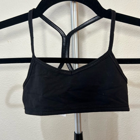 ivivva girls sports bra, size 6, color black - Picture 1 of 1
